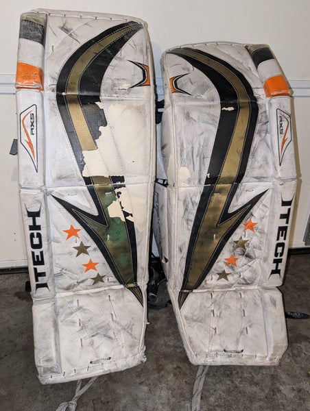 34" Itech Re-Flex GP RX5 Goalie Leg Pads (Used)