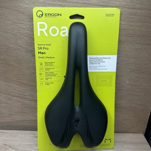 Ergon SR Pro Bike Saddle - Titanium, Men's Small/Medium