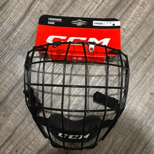 CCM Hockey FM580 Facemask Cage Senior Large Black New