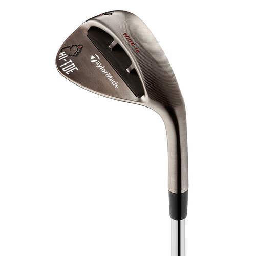 NEW LEFT HAND TAYLORMADE Hi-TOE RAW BIG FOOT 60* LOB WEDGE KBS HI-REV 2.0 115 STIFF FLEX 60.15