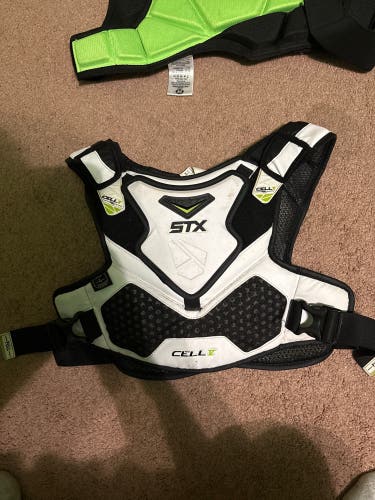 Barely Used Cell V Shoulder Pads