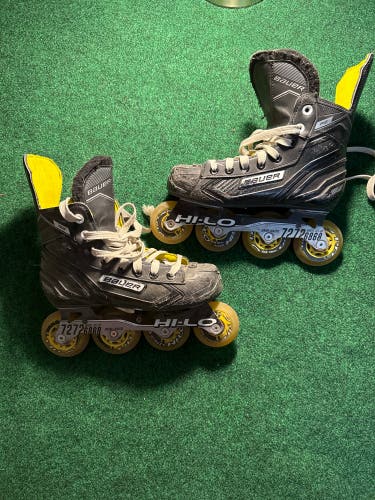 Senior Bauer RS Inline Skates (Regular) Size 3 (Used)
