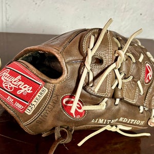 Rare Limited Edition Rawlings 125th Anniversary glove