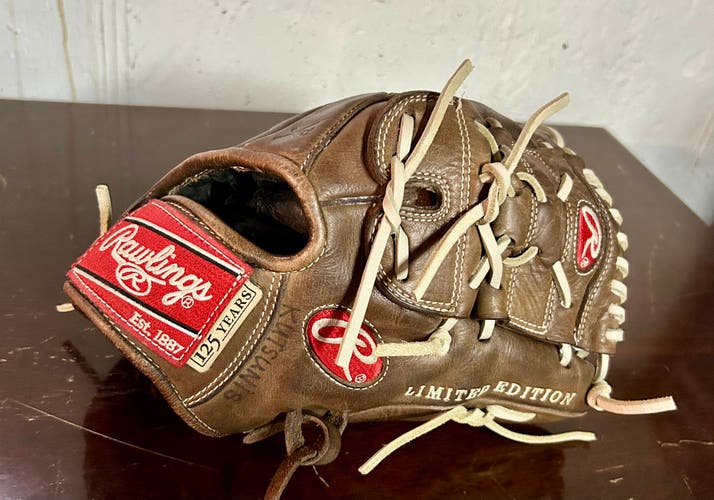 Rare Limited Edition Rawlings 125th Anniversary glove