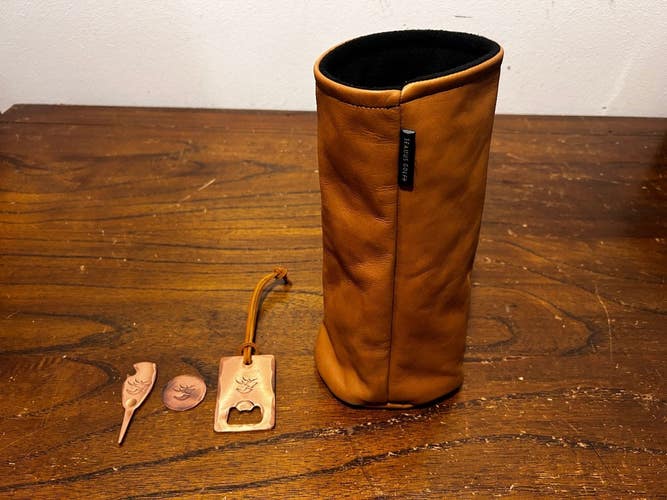 Seamus Golf Driver Headcover, Copper Bag Tag / Opener, Divot Tool,  Ball Marker