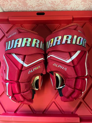 Warrior Alpha LX2 Pro Gloves 13" Pro Stock (Used)