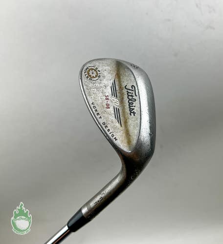 Right Handed Tour Issue Titleist Vokey Spin Milled 58-08* Regular Flex Steel