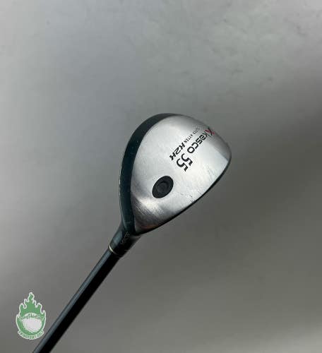 Used RH Kasco K2K 55 Super Hyten Hybrid 22* 66g Stiff Graphite Golf Club