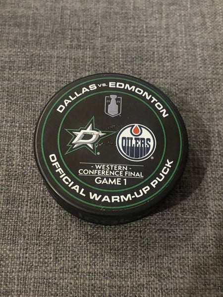 2025 NHL Western Conference Finals Official Warm Up Hockey Puck New