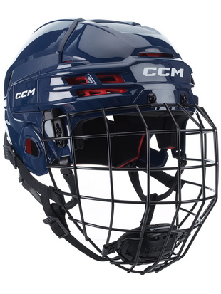 New CCM TACKS 70 Helmet Cage Combo Navy Blue One Size 11851-CCMHT70CJRNVY