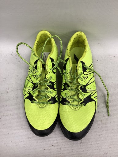 Adidas (Used) Size M 8.0 (W 9.0) Yellow Indoor Cleats