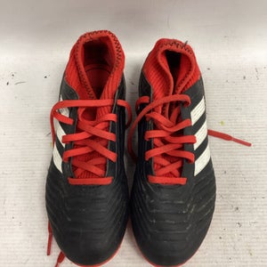 Used Adidas Soccer Indoor Shoes Black Junior 01 11851-S000036400
