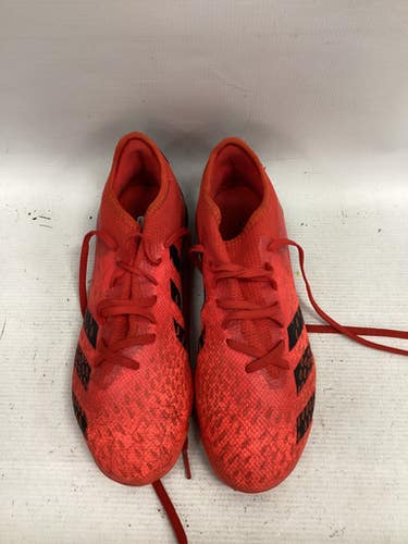 Used Adidas Soccer Indoor Shoes Red Senior 7.5 11851-S000036350