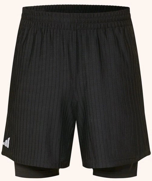 Size S Adidas Climacool Men's 2-in-1 Tennis Shorts and Compression leggings Set IS6963