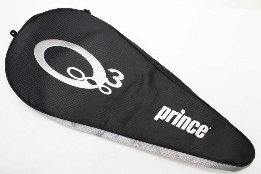 PRINCE "O3" SINGLE ZIPPERED TENNIS RACQUET COVER WITH STRAP