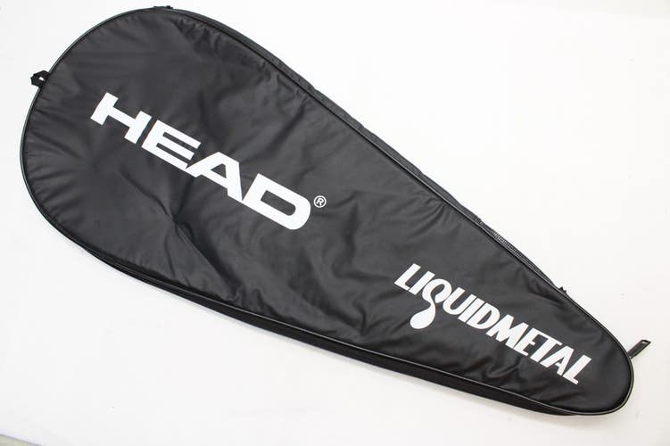 HEAD "LIQUIDMETAL" SINGLE TENNIS RACQUET COVER WITHOUT STRAP