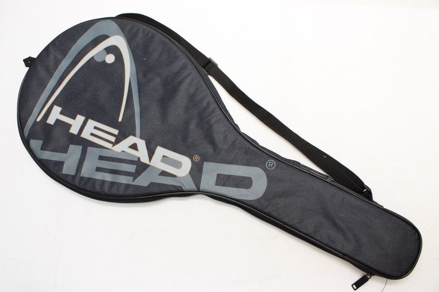 HEAD "OLD LOGO" SINGLE TENNIS RACQUET COVER WITH STRAP