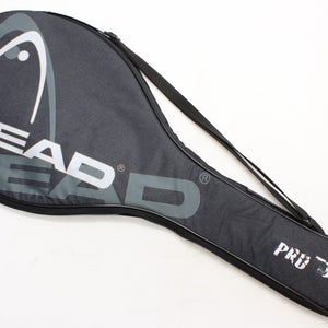 HEAD "PRO TOUR / OLD LOGO" SINGLE TENNIS RACQUET COVER WITH STRAP