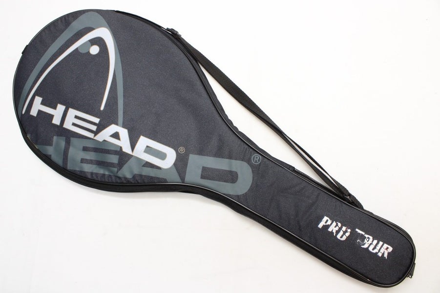 HEAD "PRO TOUR / OLD LOGO" SINGLE TENNIS RACQUET COVER WITH STRAP