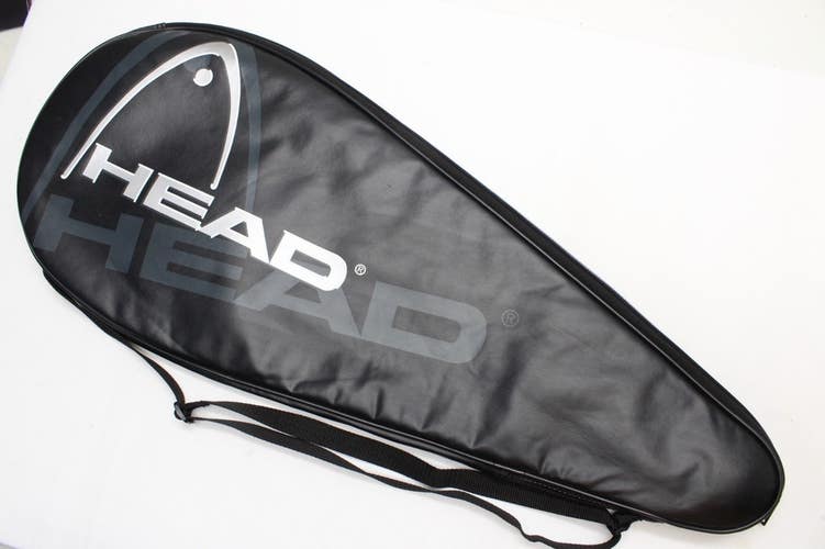 HEAD "OLD LOGO" SINGLE TENNIS RACQUET COVER WITH STRAP