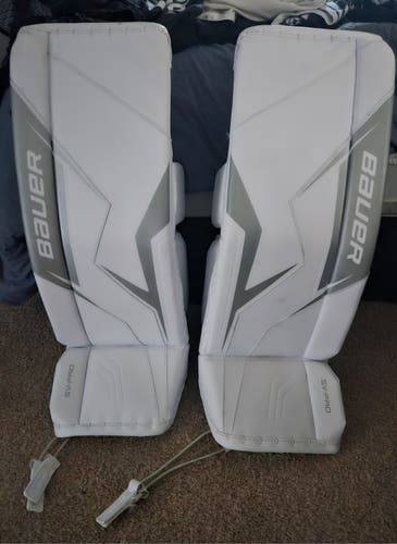 Bauer Sv-Pro Goalie Leg Pads Intermediate Large (Used-Like New)