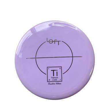 Used LOFT TITANIUM Disc Golf Driver Purple 11479-S000402296