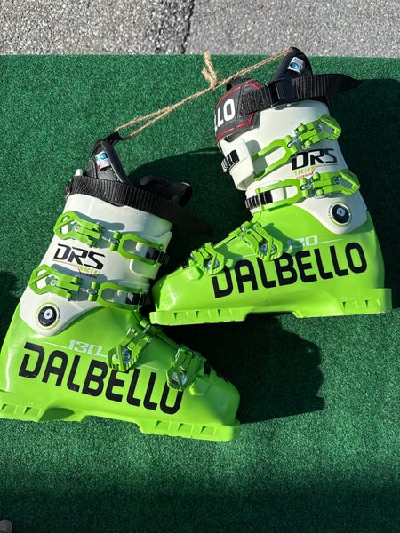 Unisex Dalbello DRS 130 All Mountain Ski Boots Stiff Flex (Used)
