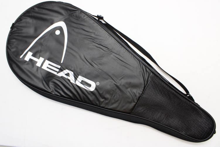 HEAD "OLD LOGO" SINGLE TENNIS RACQUET COVER WITH STRAP