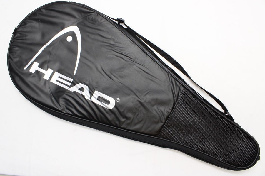 HEAD "OLD LOGO" SINGLE TENNIS RACQUET COVER WITH STRAP