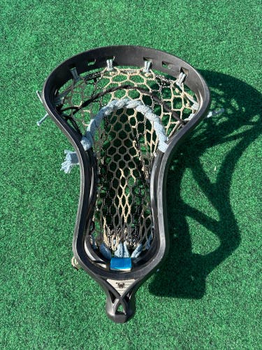Black ECD Custom Lacrosse Strung Head (Used)