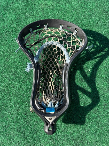 Black ECD Custom Lacrosse Strung Head (Used)
