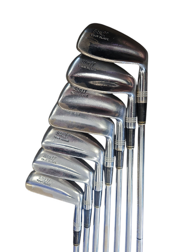 Used Wilson STAFF TOUR BLADE Mens Iron Set RH 3I-9I 11850-S000021316
