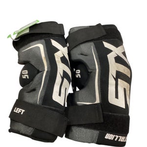 Used STX ELBOW PADS Senior Elbow Pads White MD 11884-S000051513
