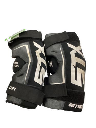 Used STX ELBOW PADS Senior Elbow Pads White MD 11884-S000051513