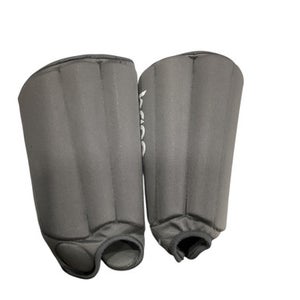 Used Brine SHIN GUARDS Intermediate Shin Guards Grey 12" 11884-S000051507