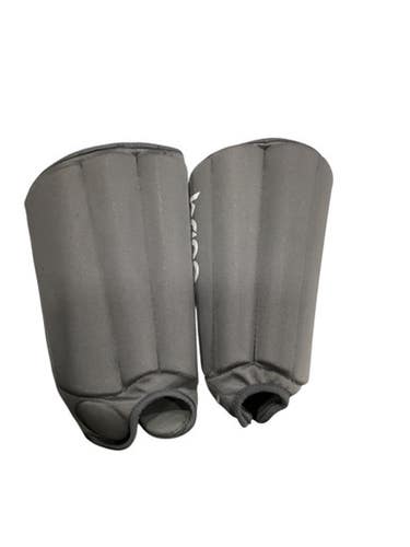 Used Brine SHIN GUARDS Intermediate Shin Guards Grey 12" 11884-S000051507