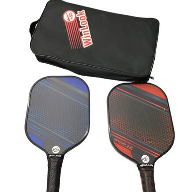 Used WINLOOK PADDLE SET Pickleball Racquet Black 11760-S000081021