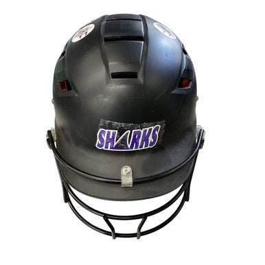 Used Schutt HELMET Batting Helmet w/Mask Black MD 11760-S000081005
