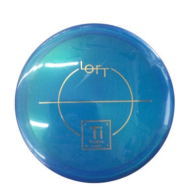 Used LOFT TITANIUM A-SOLID Disc Golf Driver Navy Blue 11760-S000080973
