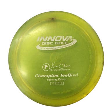 Used Innova CHAMPION TEEBIRD Disc Golf Driver Yellow 11760-S000080970