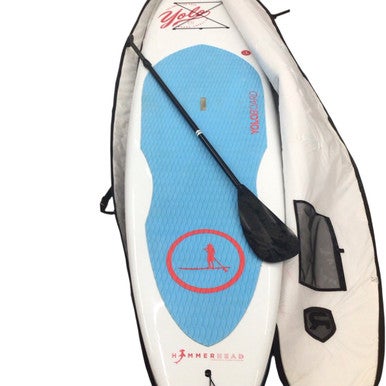 Used YOLO STANDUP PADDLEBOARD SUP Board White 10Ft 11760-S000080963