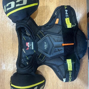 Large Youth CCM Tacks AS-V Pro Shoulder Pads (Used)