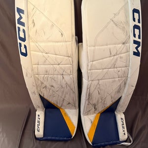 36" 2025 CCM Eflex 6 Goalie Leg Pads Pro Stock (Used)