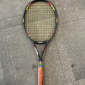 Used Wilson PRO STAFF CLASSIC Adult Tennis Racquet Black 4 3/8" 11614-S000220198