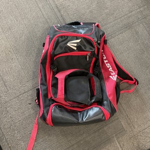Used Easton BB/SB Player Backpack Black And Red 11614-S000220200