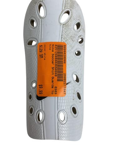 Used Nike Soccer Shin Guards Youth White SM 11847-S000028986
