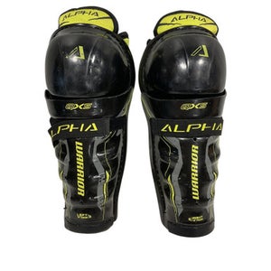Used Warrior ALPHA Junior Shin Guards Black 10" 11847-S000028982