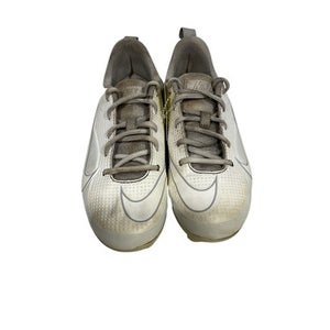 Used Nike LAX Cleats Boys White Junior 04 11847-S000028974