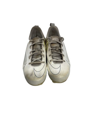 Used Nike LAX Cleats Boys White Junior 04 11847-S000028974