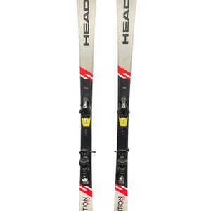 Used Head AMBITION PRO Mens DH Ski/Binding Red 170 cm 11847-S000028925